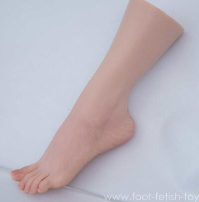 realistic silicone feet