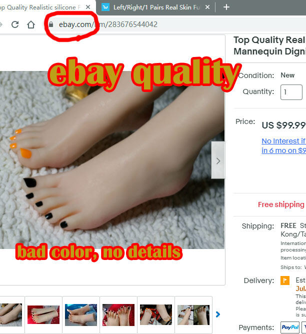 foot fetish toys Comparison with ebay