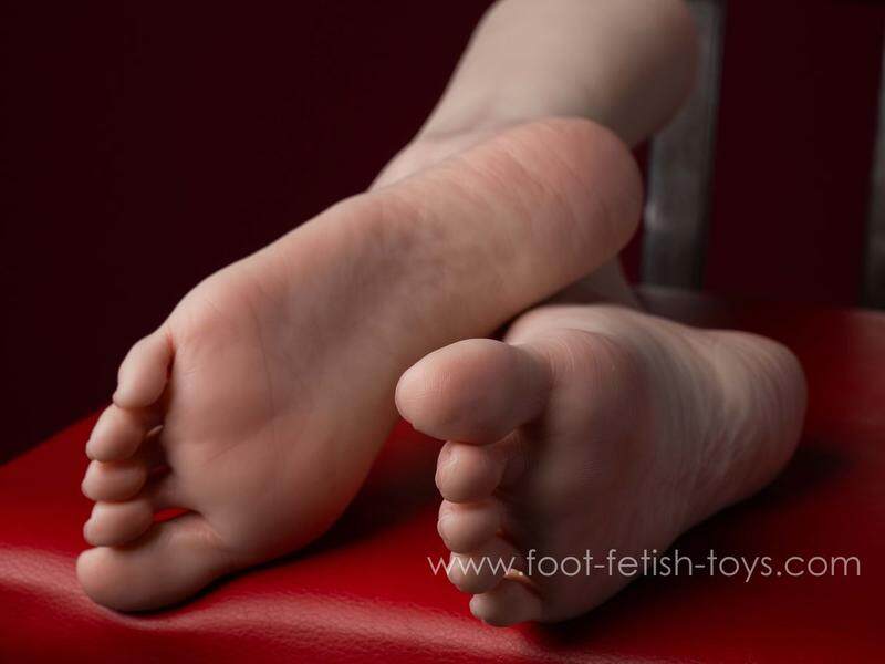 feet silicone toys