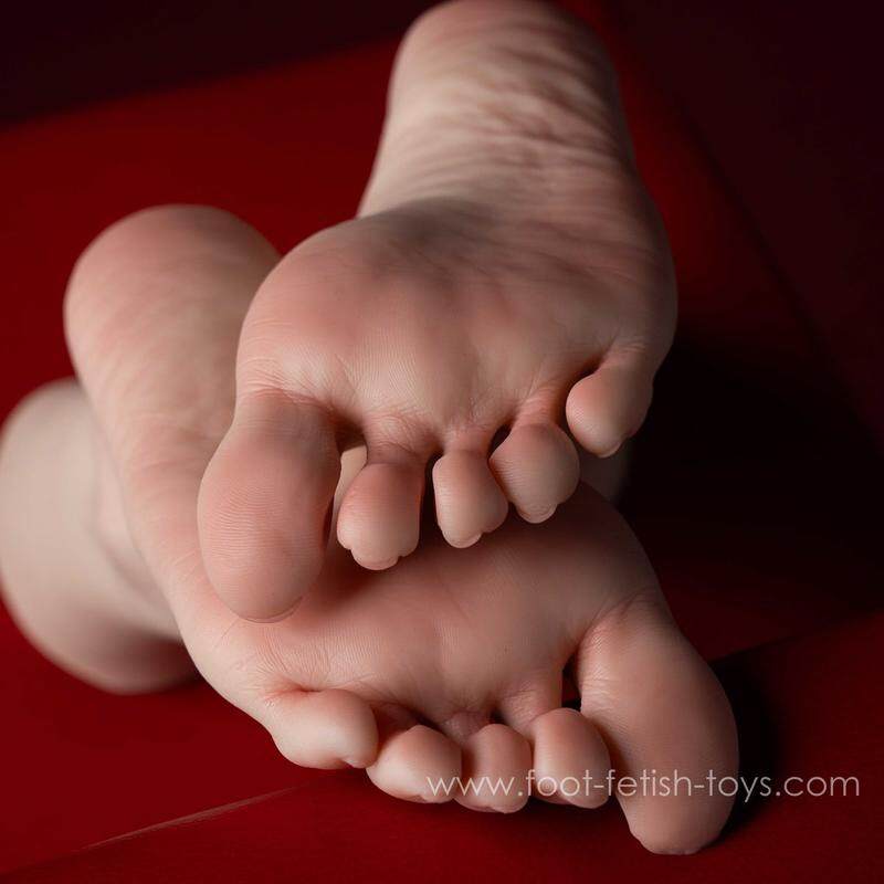 feet silicone toys