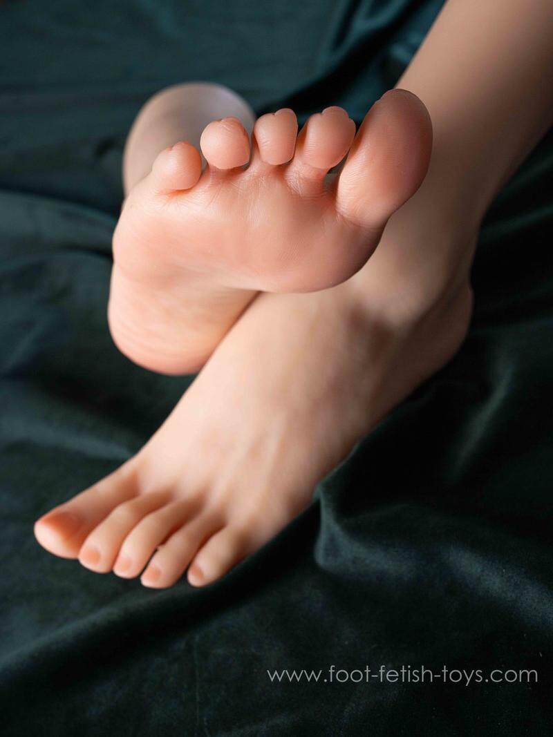 feet silicone toys