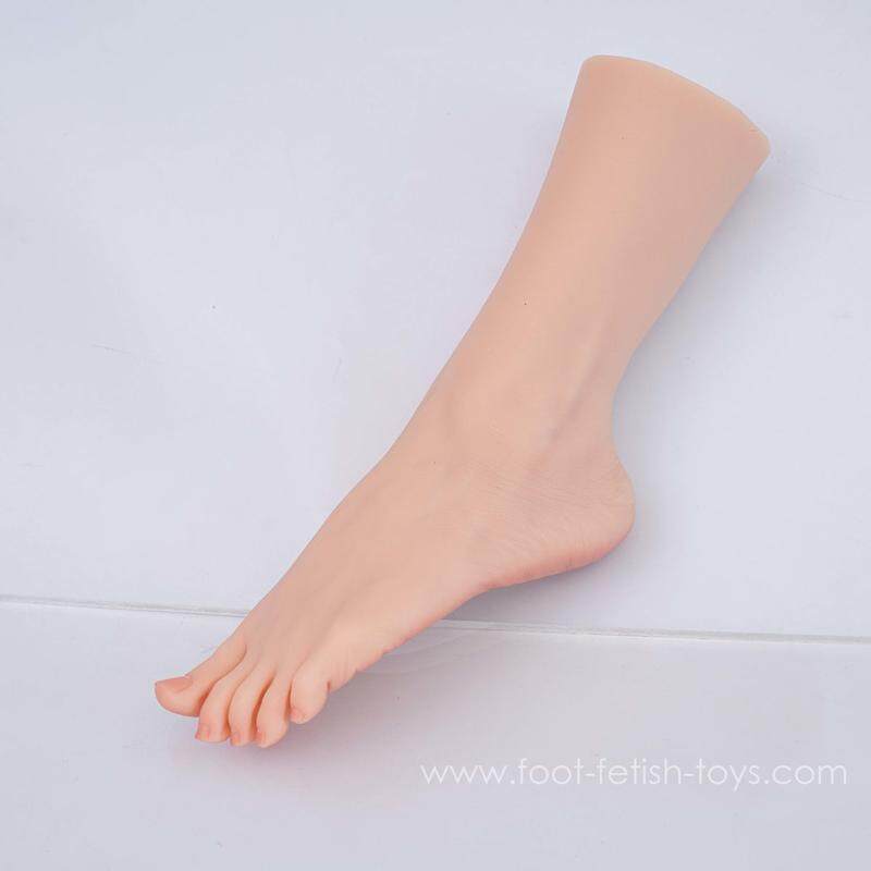 silicone foot worship doll