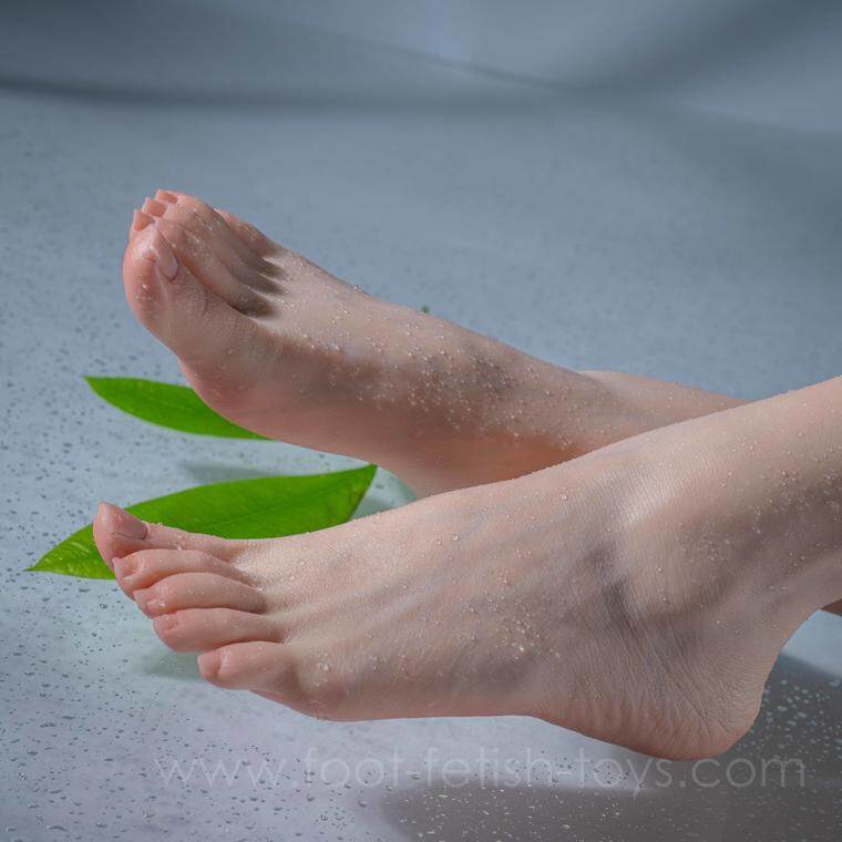 silicone female feet