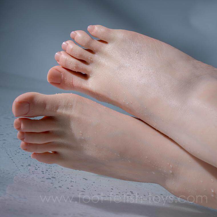 silicone female feet